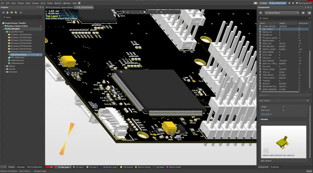 PCB descartable